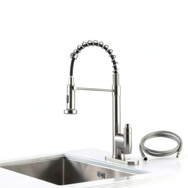 Malae Pull Down Hose Kit Nylon Stainless Steel Moen-4