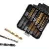Sainty Sumex Drill Bit Set 140 Pieces Titanium Masonry Wood-2