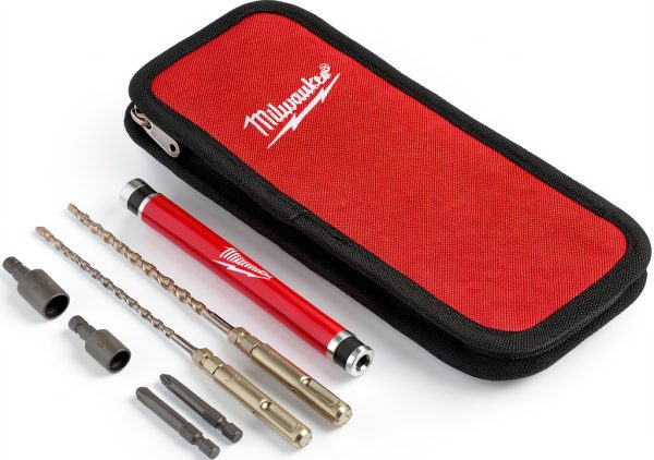 Milwaukee SDS Plus Tapcon Drill Bit Carbide Concrete Masonry-0