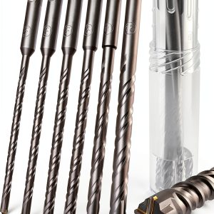 SPProducts SDS Plus Masonry Drill Bits Carbide Cross Tip Set-0