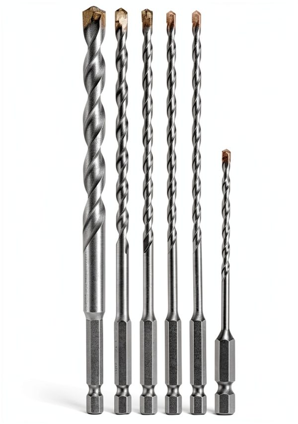 Bosch Carbide Masonry Drill Bits Diamond Ground Hex Shank-0