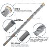 WildBossy SDS Plus Drill Bit Set Concrete Masonry Tools-2