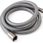 Kingston Brass Faucet Spray Hose PVC Gray Chrome 60 Inch-0