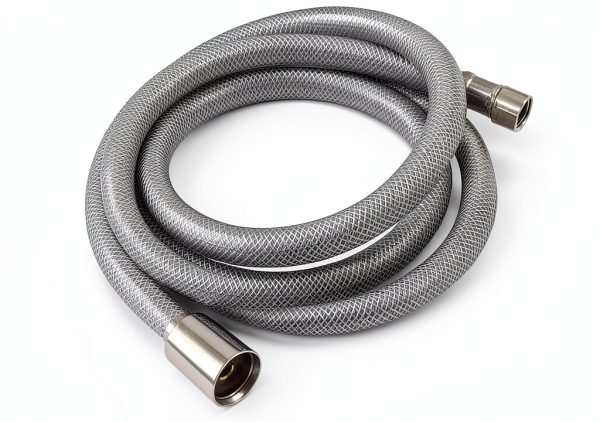 Kingston Brass Faucet Spray Hose PVC Gray Chrome 60 Inch-0