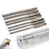 SPProducts SDS Plus Masonry Drill Bits Carbide Cross Tip Set-7