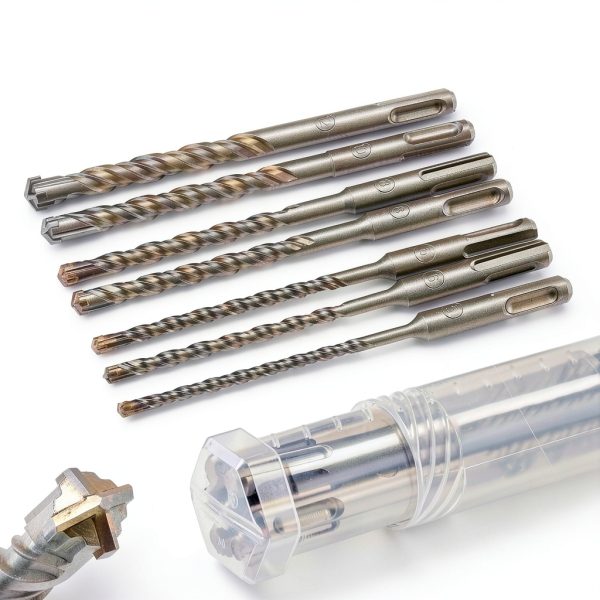 SPProducts SDS Plus Masonry Drill Bits Carbide Cross Tip Set-7