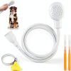 Xiuouix Faucet Spray Hose White PVC ABS Flexible Kitchen-0