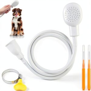 Xiuouix Faucet Spray Hose White PVC ABS Flexible Kitchen-0