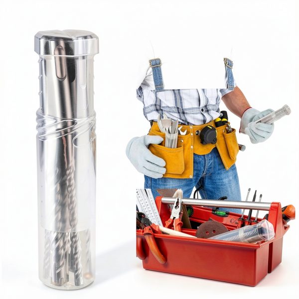 SPProducts SDS Plus Masonry Drill Bits Carbide Cross Tip Set-4