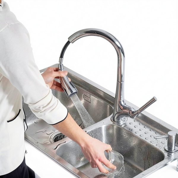 Liberflow Kohler Faucet Hose Replacement Metal Black-2