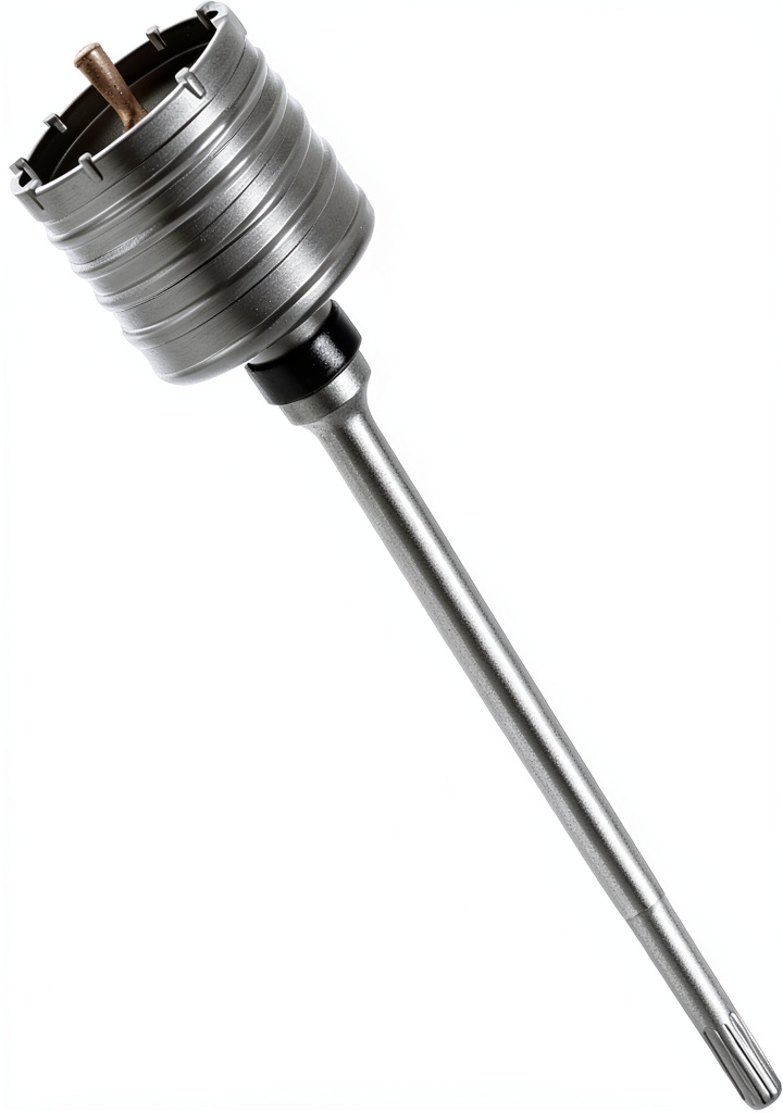 Bosch HC8526 SDS-max core bit in use on concrete surface