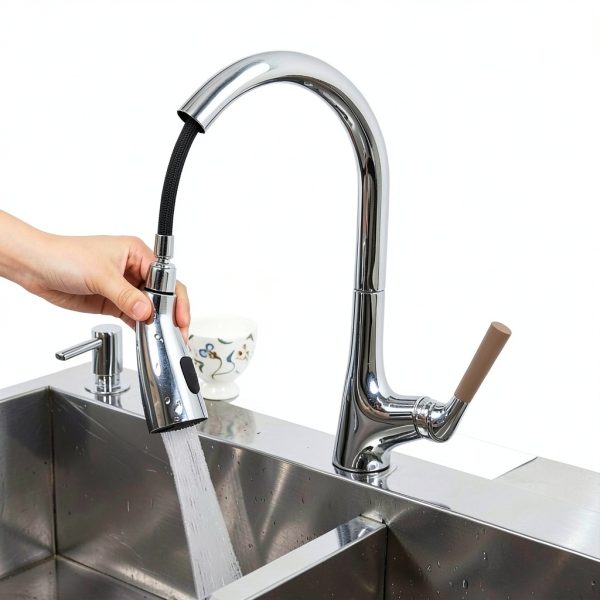 Liberflow Kohler Faucet Hose Replacement Metal Black-1