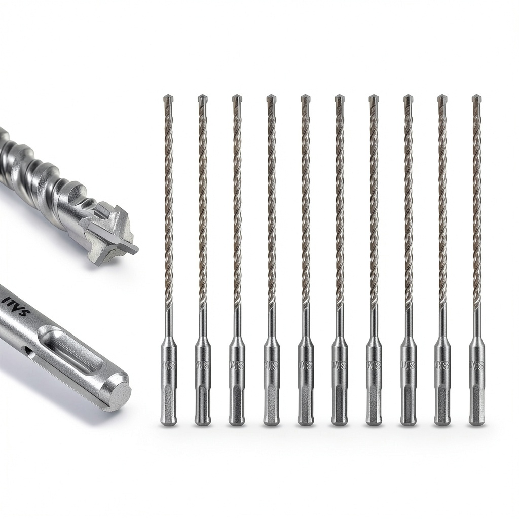 SALITools SDS Plus masonry drill bits in rust-free case