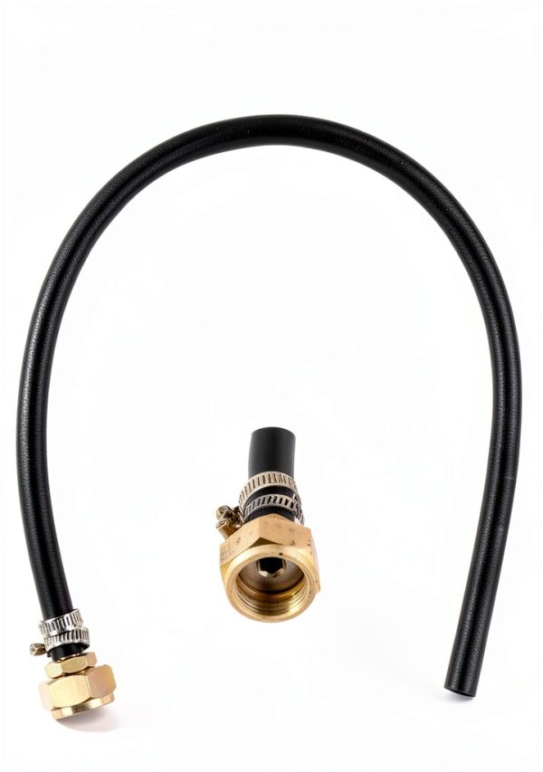 Sepaitek Mop Sink Hose 2.4ft PVC Brass Stainless Steel-1