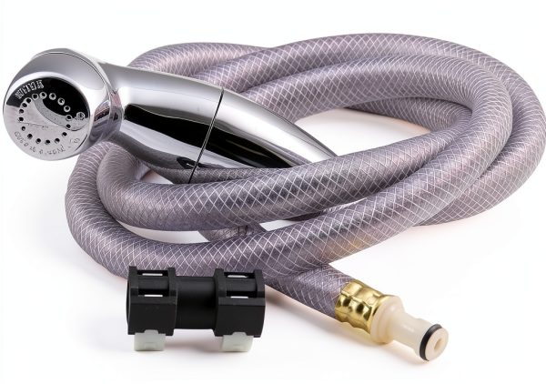 Moen Chrome Faucet Spray Hose Replacement Part-0