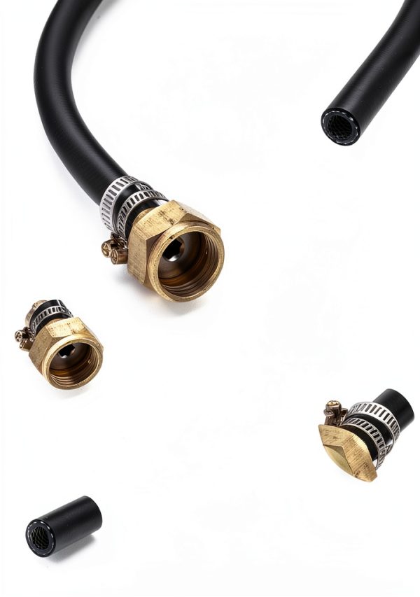 Sepaitek Mop Sink Hose 2.4ft PVC Brass Stainless Steel-4