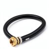 Sepaitek Mop Sink Hose 2.4ft PVC Brass Stainless Steel-6