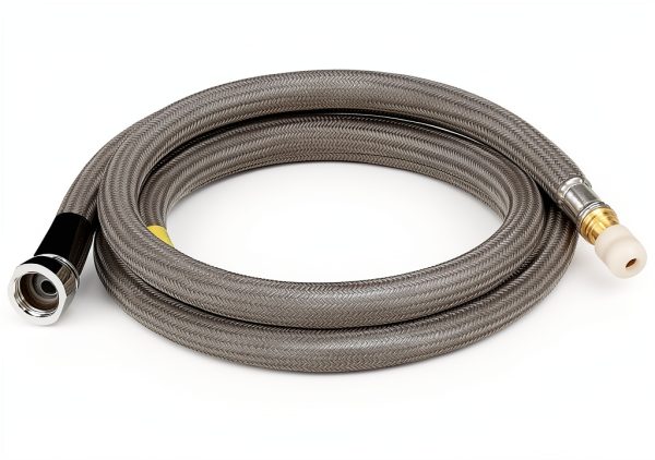 Moen Kitchen Faucet Spray Hose 68in Gray Plastic-1