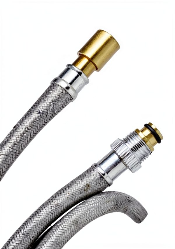 Delta Faucet Replacement Hose Brass Nylon 59in-2