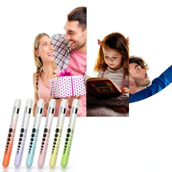LITURTOO Pen Light Set HQ-012 Alloy LED 3 Color Set No Batteries-4