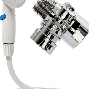 Rinse Ace 6ft White Shower Hose Connector Model 94170 Quick‑Connect-0
