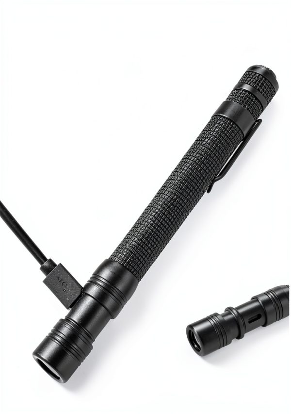 INFRAY LED Pen Flashlight INF-152 Ultra Compact Rechargeable Aluminum-2