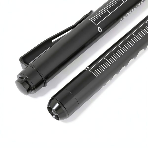 Pen Light RISEMART RMPL-B-101202 with Pupil Gauge and 5cm Ruler-3