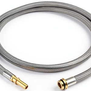 Awelife 59 Inch Kitchen Faucet Pull-Down Hose Gray NSF Certified TPV-0