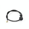 Berkeley Compact Round Faucet Spray Hose 4ft Black Lightweight-0