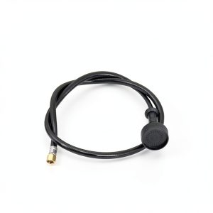 Berkeley Compact Round Faucet Spray Hose 4ft Black Lightweight-0