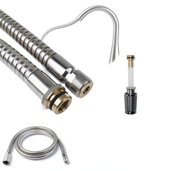 Grandiance Faucet Spray Hose 46092000 Chrome 59in Pull‑Out-3