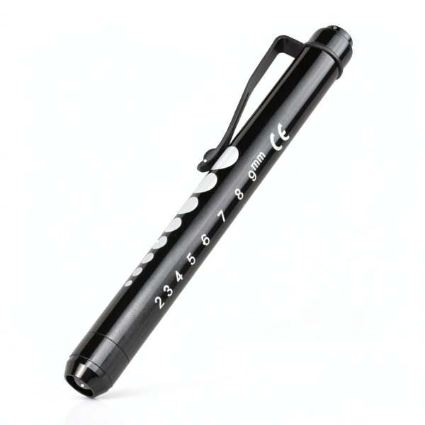 Pen Light RISEMART RMPL-B-101202 with Pupil Gauge and 5cm Ruler-1