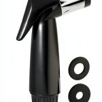 EZ-FLO Faucet Sprayer Black Spray Head Only 2.9" x 5" Deck Mount-0