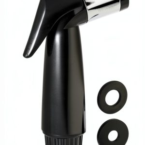 EZ-FLO Faucet Sprayer Black Spray Head Only 2.9" x 5" Deck Mount-0