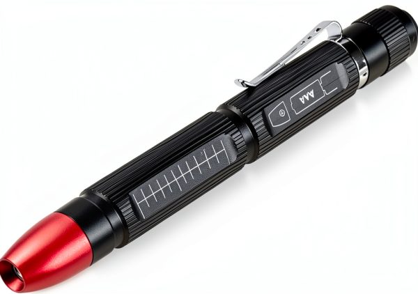 Weltool M6-RD Red LED Dark Adaptation Penlight for Pilots and Doctors-0