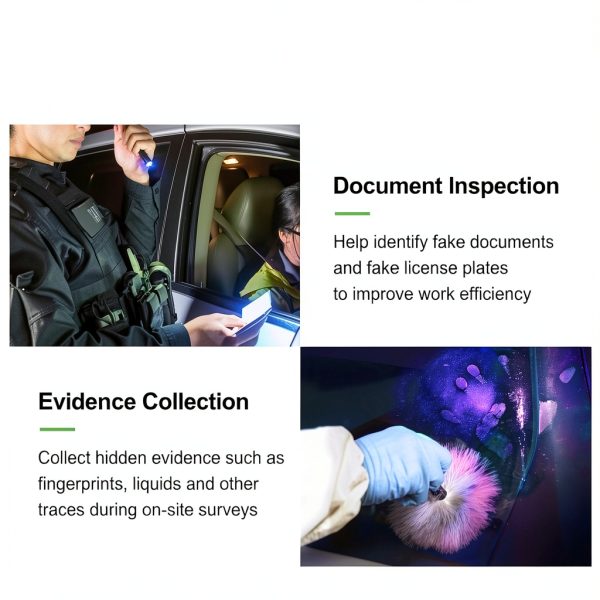 NEXTORCH K33 UV Pen Light, 365 nm Black Light Rechargeable Pocket Flashlight with Black Glass Filter & 1300 mW for Resin, Pet Urine Detection, Evidence Collection, Authentication, Hygiene Inspection-4