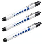 ADC Metalite 352 Penlight Set of 3 White with Pupil Gauge-0