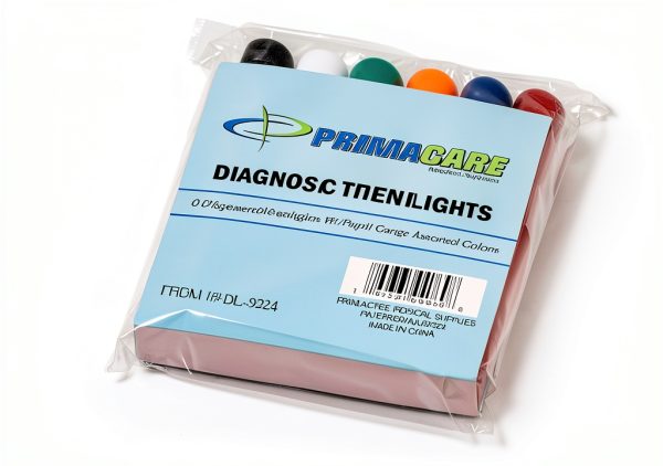 Disposable Diagnostic Penlight Primacare DL-9224 Pack of 6 Multicolor-4