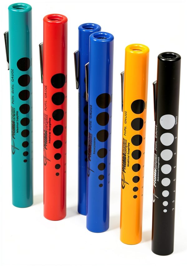Disposable Diagnostic Penlight Primacare DL-9224 Pack of 6 Multicolor-0